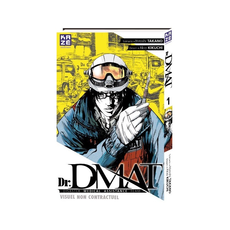 manga, Dr DMAT, kaze manga, seinen, Action, Drame, Médical