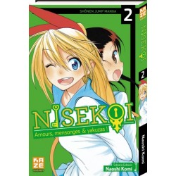 manga, Nisekoi, kaze manga, shonen, Comédie, Romance