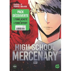 PACK DECOUVERTE HIGH SCHOOL MERCENARY T.01 & T.02
