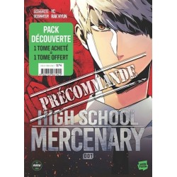 PACK DECOUVERTE HIGH SCHOOL MERCENARY T.01 & T.02