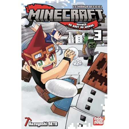Minecraft, le manga officiel - Voyage au bout du monde T.03