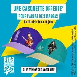 Des casquettes pour l’été 2025 avec Pika
