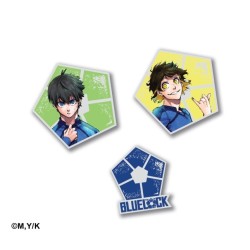 SET DE 3 PIN'S BLUE LOCK - MODELE 1 - 2025