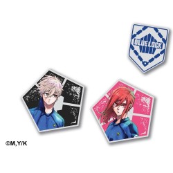 SET DE 3 PIN'S BLUE LOCK - MODELE 2 - 2025