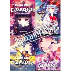 Kaijû Girl Carameliser - Pack T01 à T04