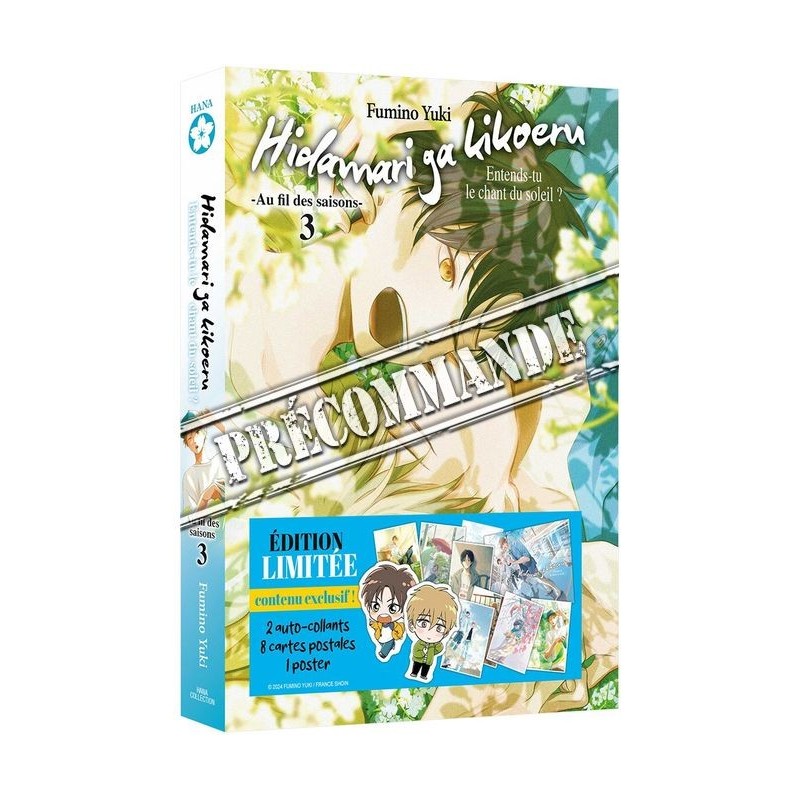 Hidamari ga Kikoeru - Au fil des saisons T.03 - édition limitée Hidamari ga Kikoeru - Au fil des saisons T.03 - édition limitée