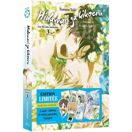 Hidamari ga Kikoeru - Au fil des saisons T.03 - édition limitée