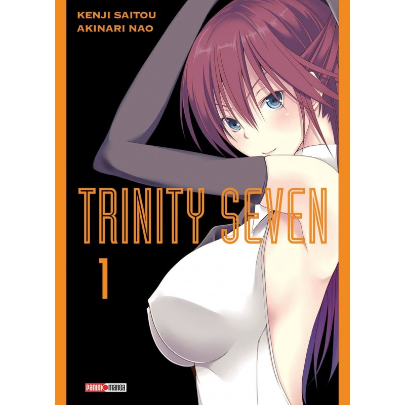 Trinity Seven, manga, panini manga, shonen, Fantastique, Magie, Aventure