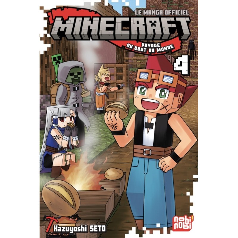 Minecraft, le manga officiel - Voyage au bout du monde T.04