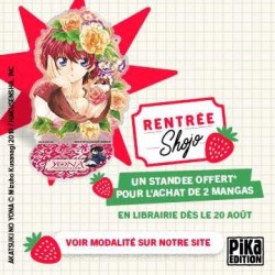 Yona, Princesse de l’Aube – Un standee collector offert pour l’achat de 2 shôjo Pika
