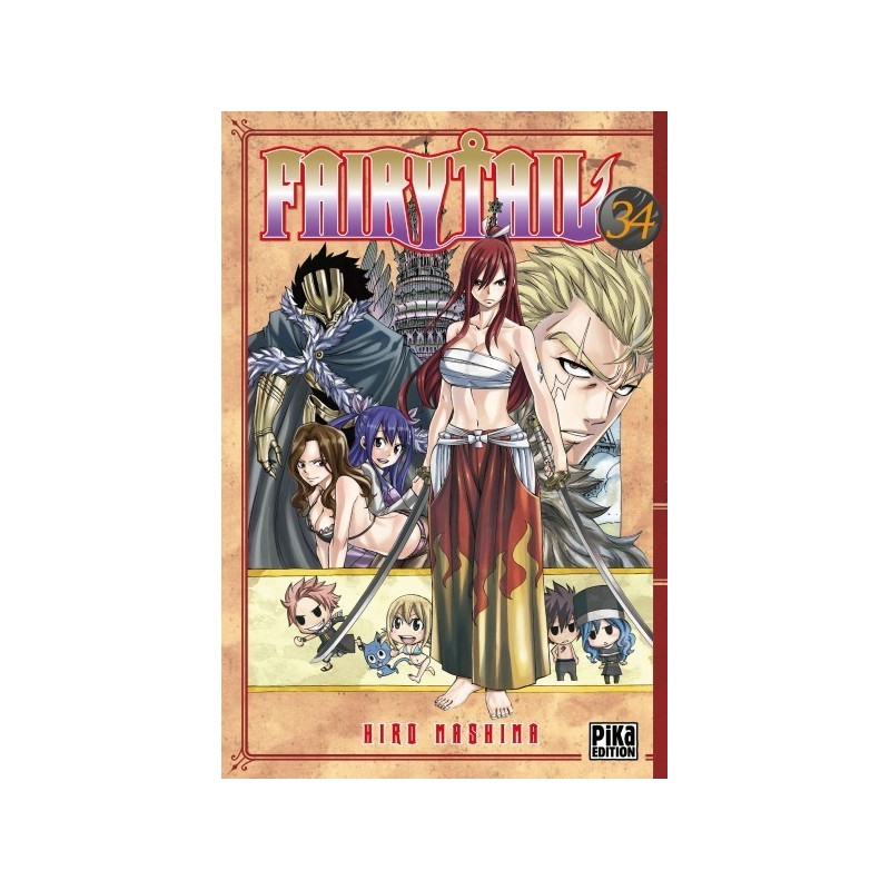 Fairy Tail, manga, pika, shonen, Magie, Fantastique, Comédie, Aventure, Action