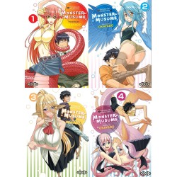 Monster Musume - Everyday Life with Monster Girls - Pack T.01 à T.04