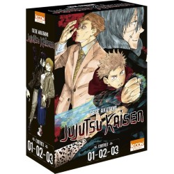 Jujutsu Kaisen Coffret - T.01 à 03 (2025)
