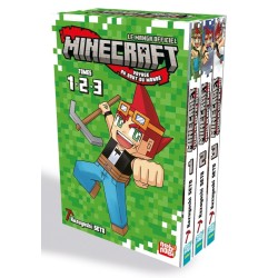 Minecraft, le manga officiel - Voyage au bout du monde - Coffret - T.01 à 03