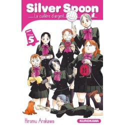 Silver Spoon, la Cuillère d'Argent, manga, kurokawa, shonen, Tranche de vie, Comédie, Ecole, 9782351428979