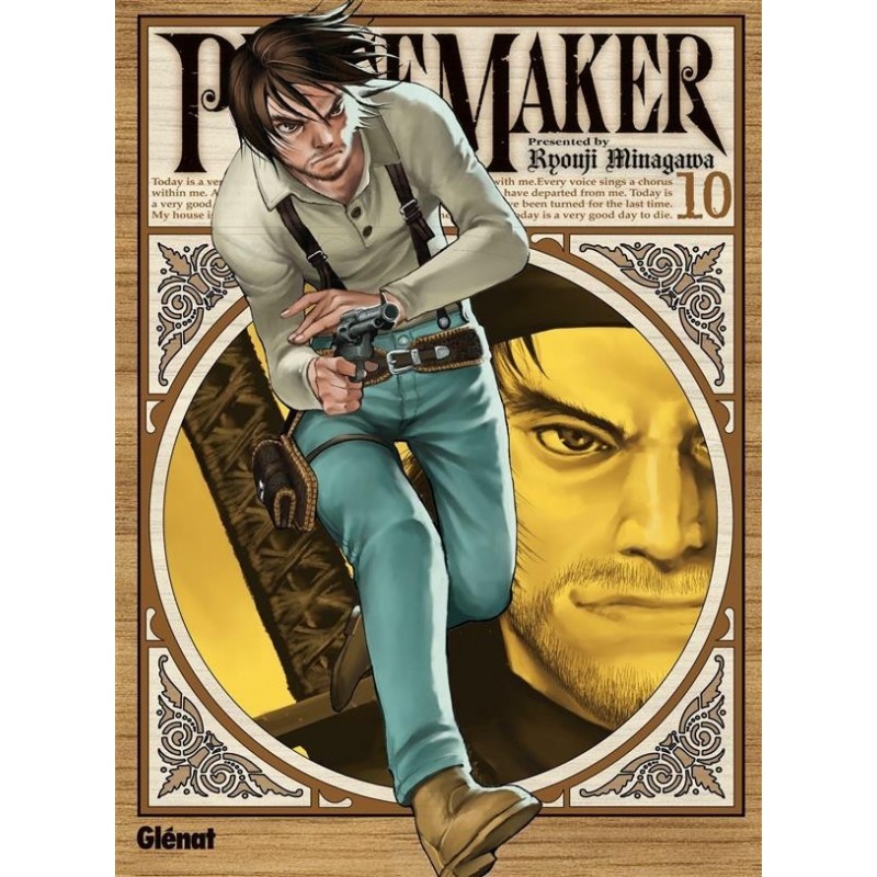 Peacemaker, manga, glenat, seinen, Historique, Aventure, Action, 9782723498883 Peacemaker, manga, glenat, seinen, Historique, Aventure, Action, 9782723498883