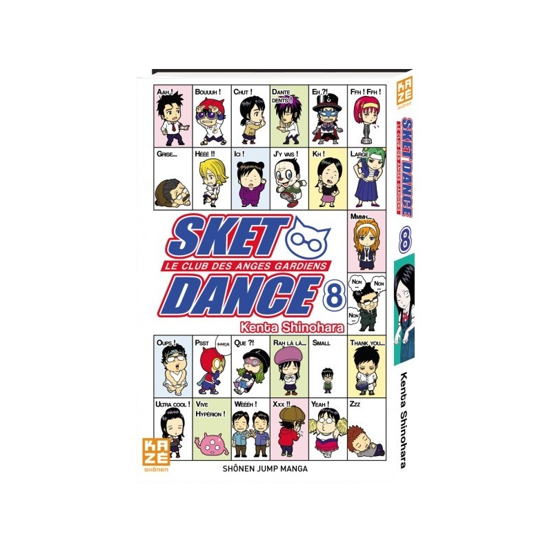Sket Dance, manga, kaze manga, shonen, Tranche de vie, Comédie, Action, 9782820315694