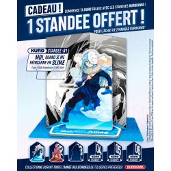 Un standee acrylique et son décor 3D offerts - Moi quand je me réincarne en slime