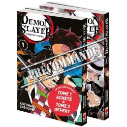 Demon Slayer Pack découverte T.01 & T.02