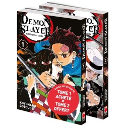 Demon Slayer Pack découverte T.01 & T.02
