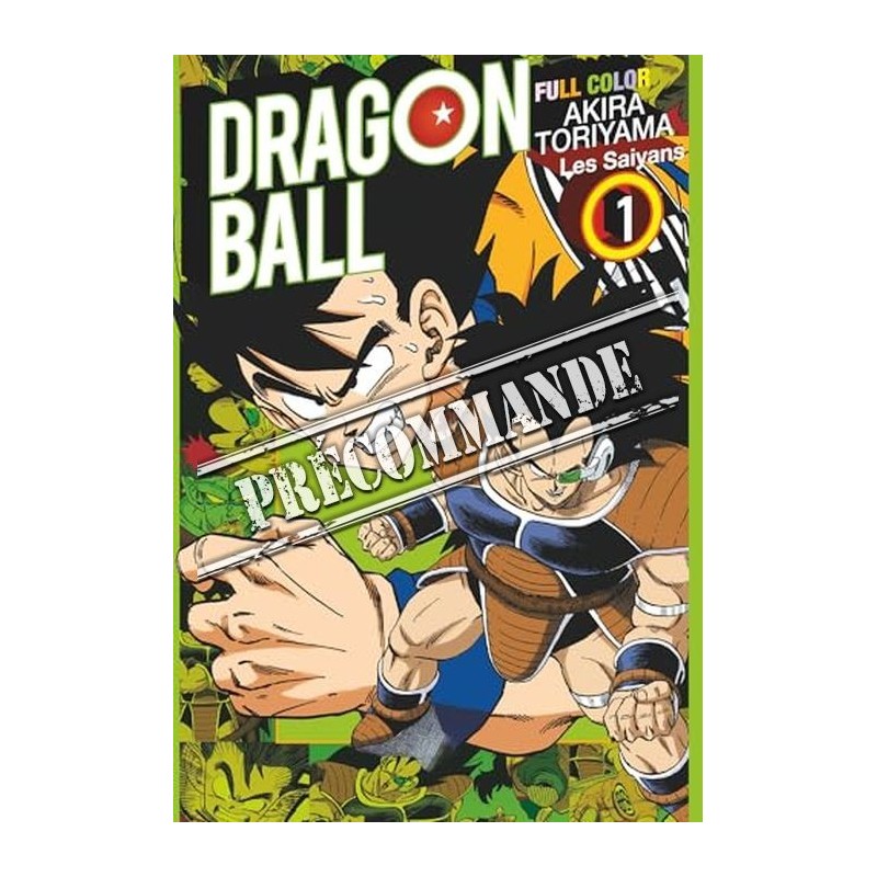 Dragon Ball - Full Color - Les Saiyans T.01