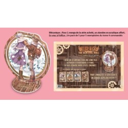 Un standée exclusifs offert pour l’achat d'un tome de Erio & The Electric Doll.