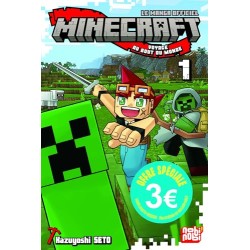 Minecraft, le manga officiel - Voyage au bout du monde T.01- édition 3 euros