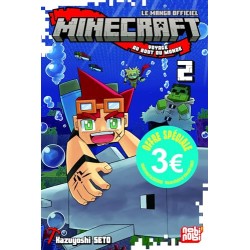 Minecraft, le manga officiel - Voyage au bout du monde T.02 - édition 3 euros