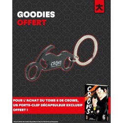 Porte clé décapsuleur exclusif Crows offert pour l'achat T.06