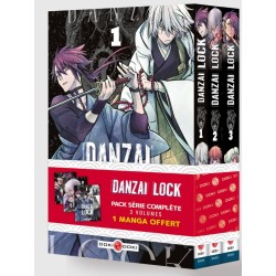 Danzai Lock - Pack promo T.01 à T.03 - 1 Volume offert