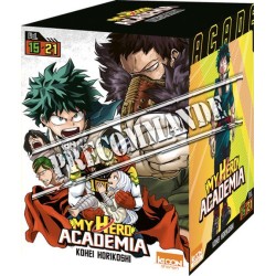 My Hero Academia coffret intégrale T.15 à T.21