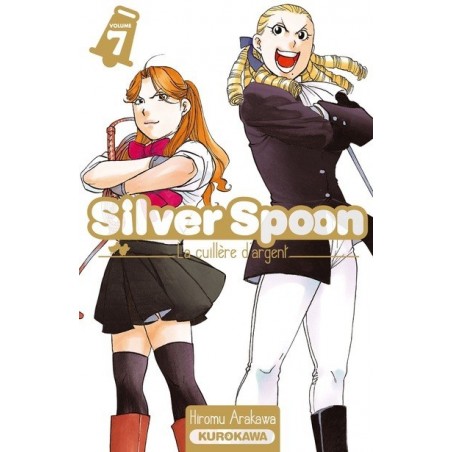 silver spoon - la cuillere d'argent, manga, kurokawa, shonen, tranche de vie, école, comédie