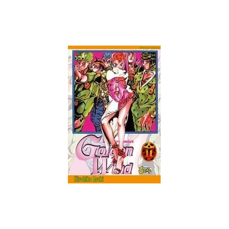 Golden Wind, Jojo's Bizarre Adventure, manga, shonen, 9782759501304