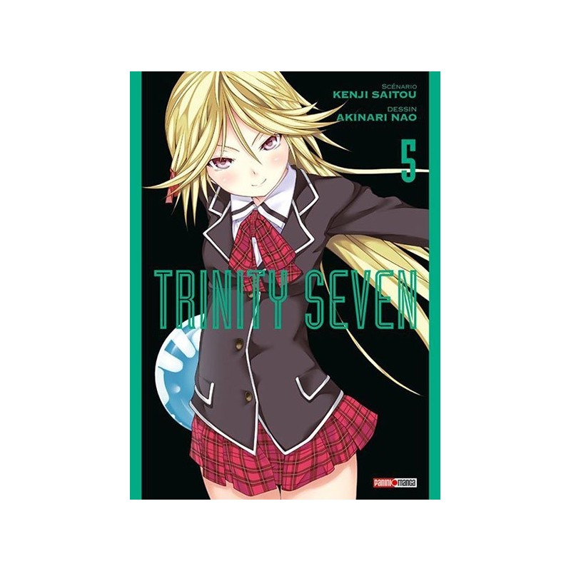 Trinity seven, manga, panini manga, shonen, 9782809441925