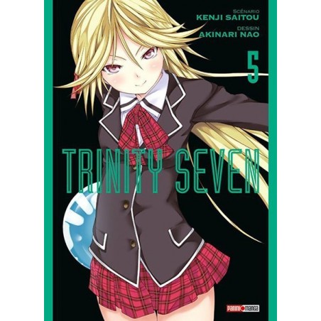 Trinity seven, manga, panini manga, shonen, 9782809441925