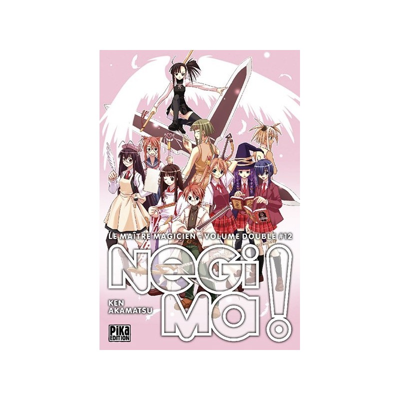 negima, edition double, shonen, manga, pika, 9782811615710