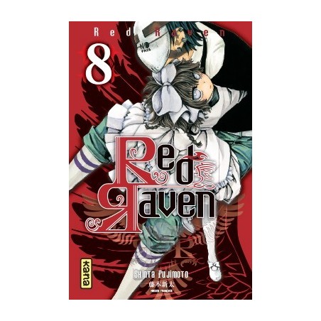 red raven, shonen, manga, kana, 9782505061311