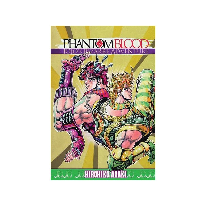 Phantom Blood, Jojo's Bizarre Adventure, manga, shonen, 9782756061825