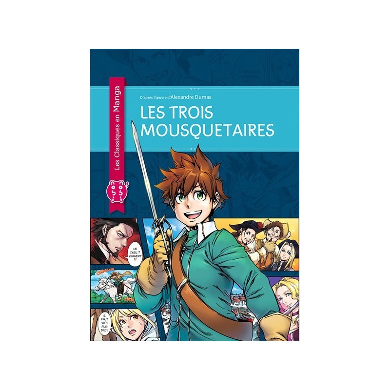trois mousquetaires (les), shonen, nobi nobi, manga, 9782918857617 trois mousquetaires (les), shonen, nobi nobi, manga, 9782918857617