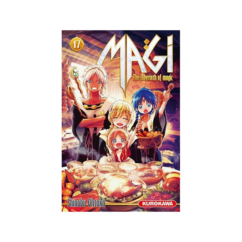 Magi, The Labyrinth of Magic, manga, shonen, 9782351429648