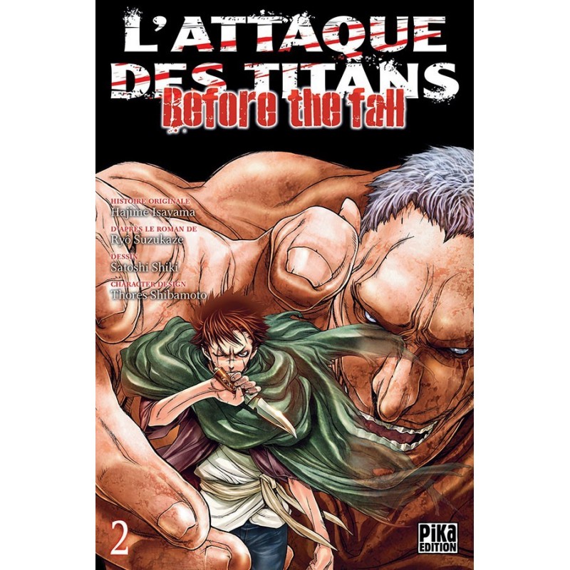 Attaque Des Titans (l') - Before the Fall T.02