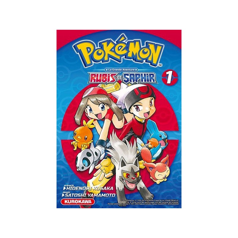 Pokémon - la grande aventure – Rubis et Saphir ! T.01