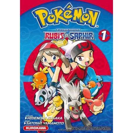 Pokémon - la grande aventure – Rubis et Saphir ! T.01