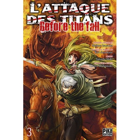 Attaque Des Titans (l') - Before the Fall T.03