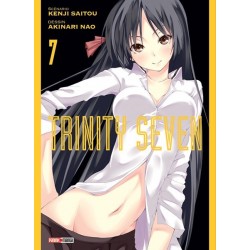 trinity seven, seinen, panini, manga, 9782809446647