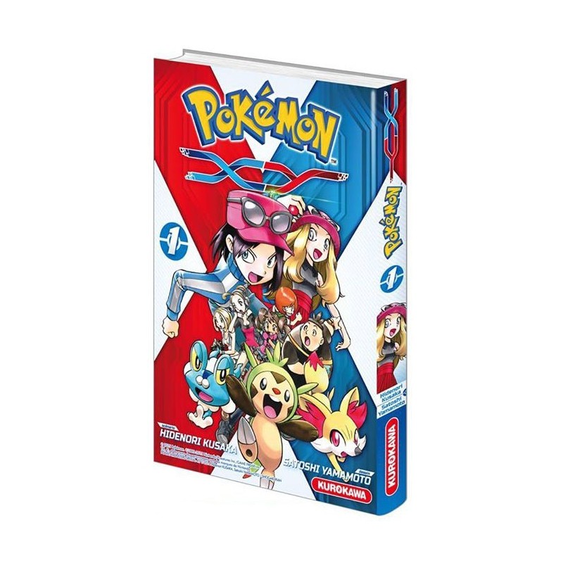 pokemon x/y, kodomo, kurokawa, manga,  9782368520109