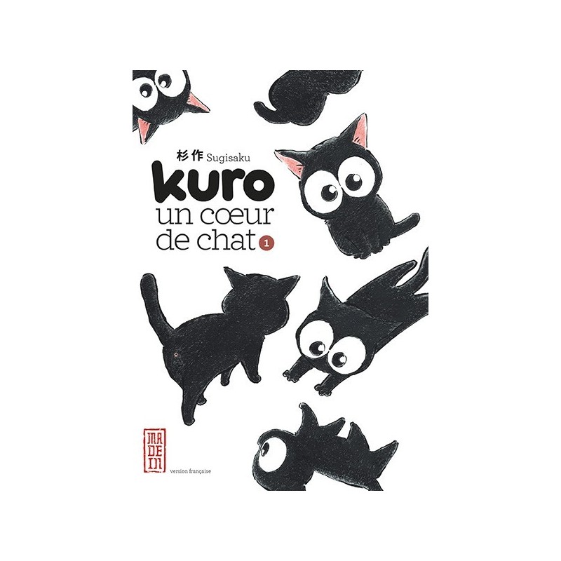 Kuro un coeur de chat, seinen, kana, manga, 9782505063834