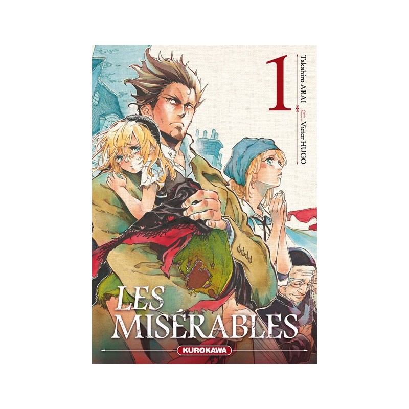 les Misérables, Kurokawa, manga, seinen, manga, 9782368521410