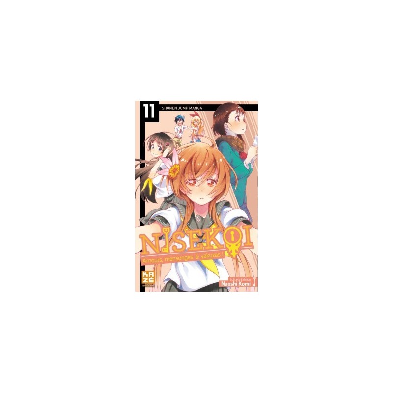Nisekoi, manga, shonen, kaze manga, 9782820320025 Nisekoi, manga, shonen, kaze manga, 9782820320025