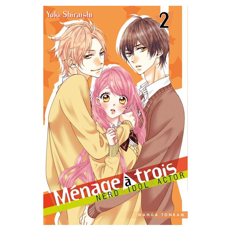 Ménage à trois, shojo, tonkam, manga, 9782756069326